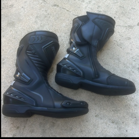 NORU Hakone Black Moyorcycle Riding Boots Men\'s Size 11 main image 15